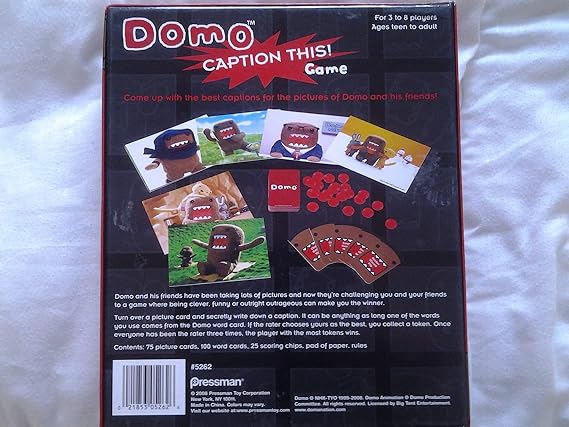 Domo Caption هذه اللعبة