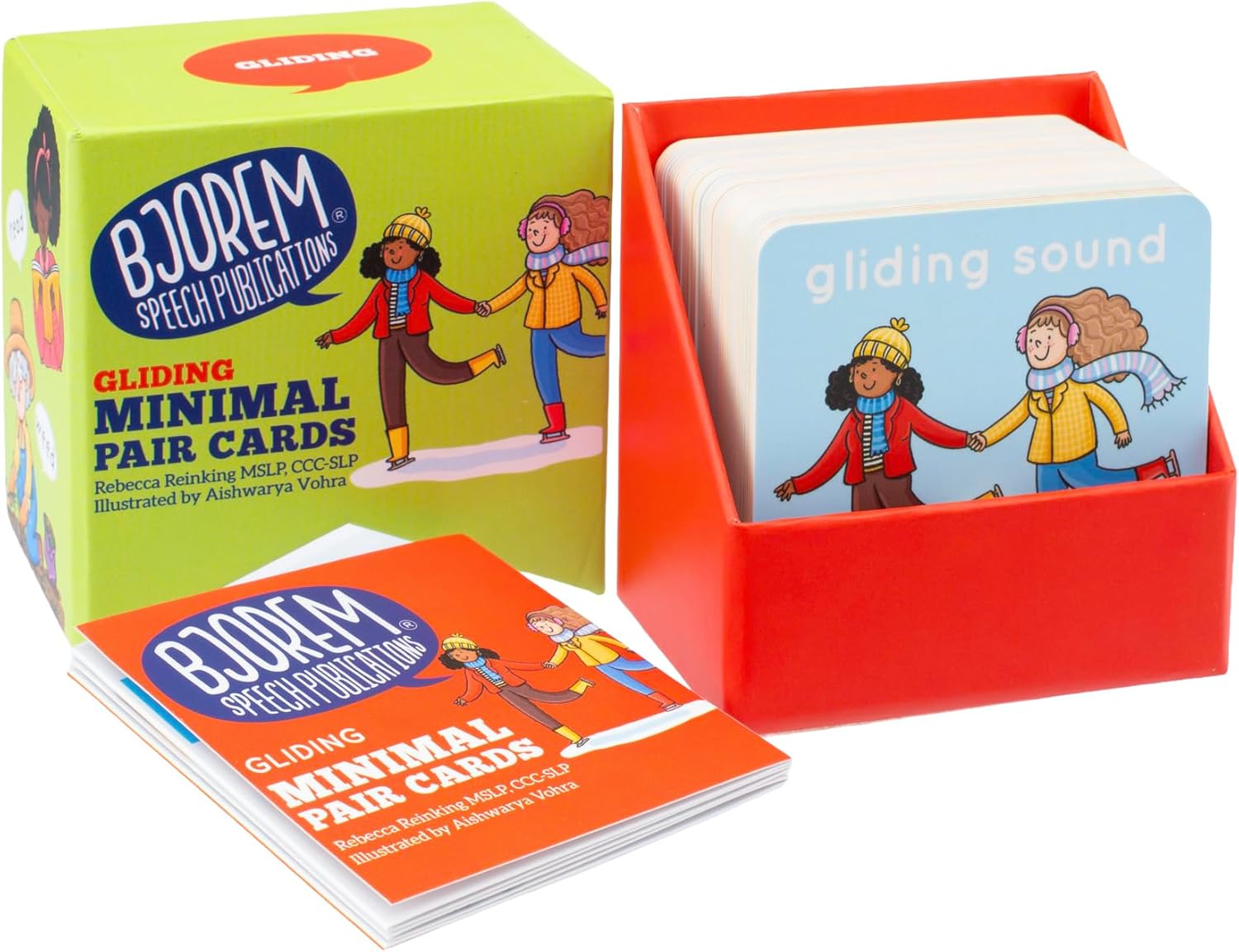 Bjorem Speech Minimal Pairs Gliding: Speech Therapy Cards for Children - Improve Articulation and Phonemic Awareness | Educational Materials | Speech Materials