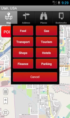 Utah, EUA Onboard Mapa: Mobile GPS Apps