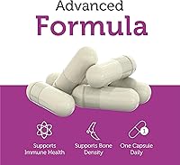 Vista 4 de Zahler Fórmula avanzada de vitamina D3 y K2 D3 y K2 que apoya la densidad ósea y la absorción de calcio, 60 cápsulas.