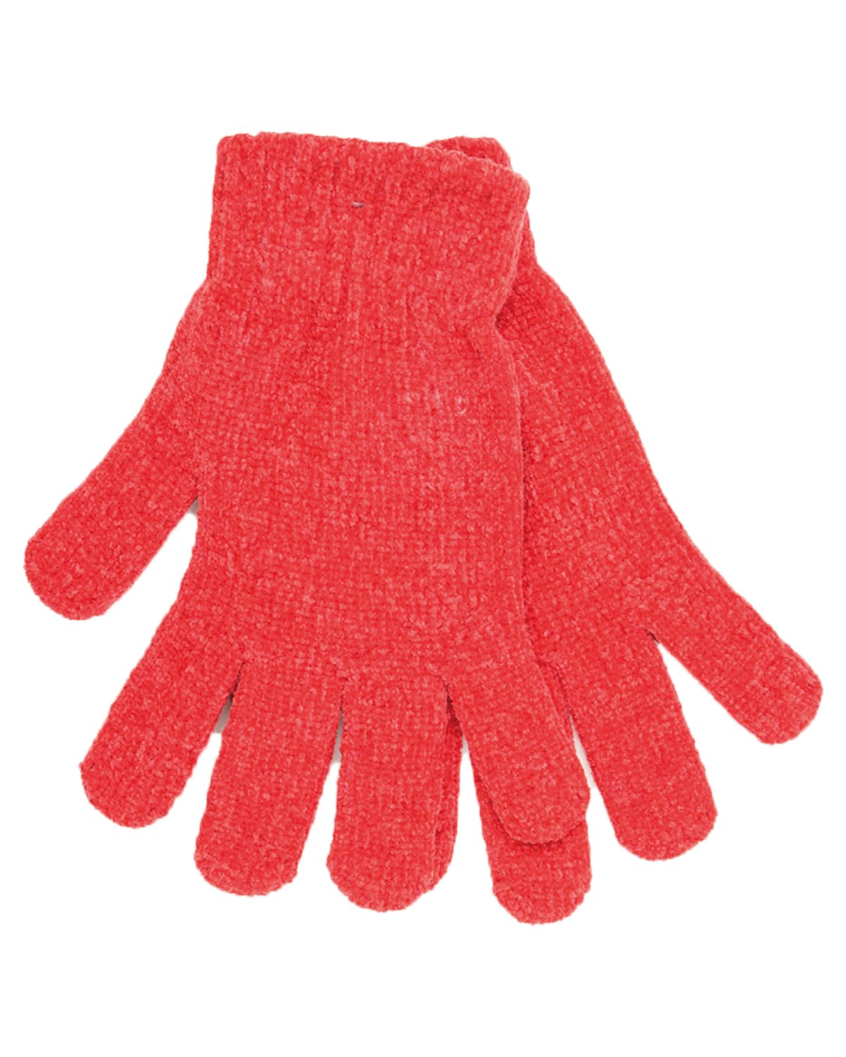 Undercover Ladies Thermal Chenille Knit Gloves GL148B Rust Orange