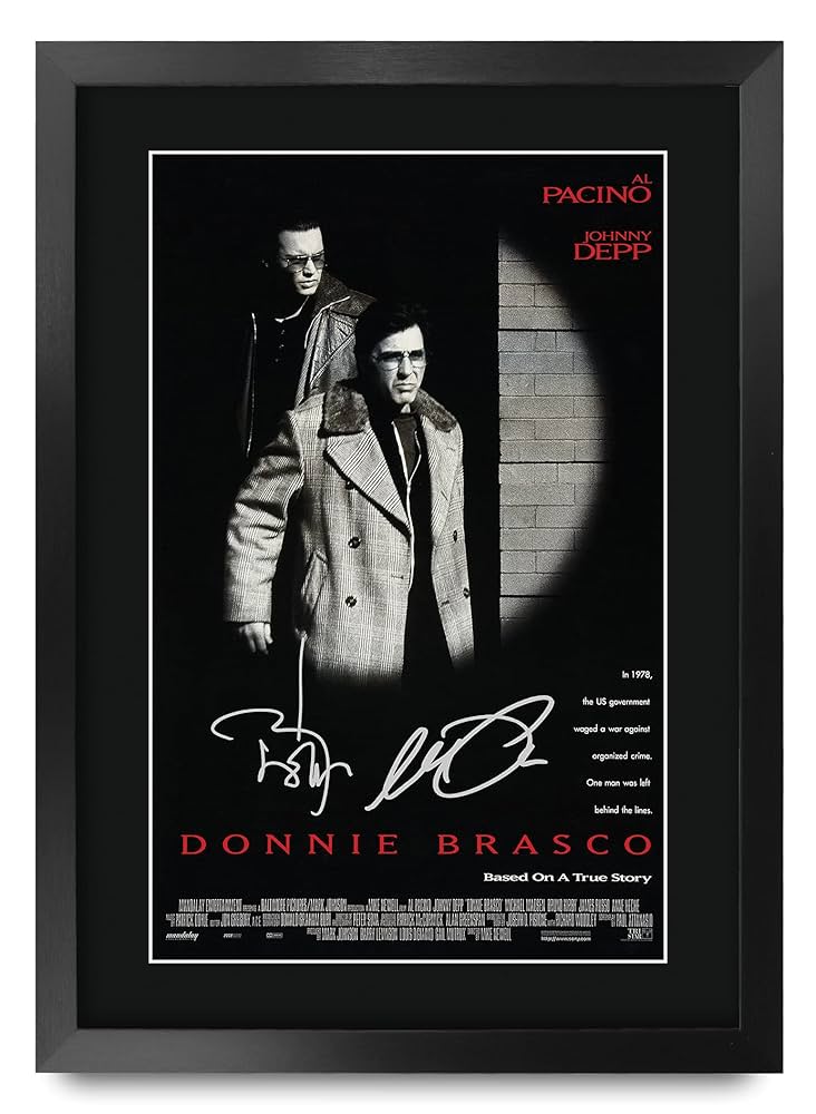 Amazon.co.jp: HWC Trading A3 FR ドニー・ブラスコ 映画