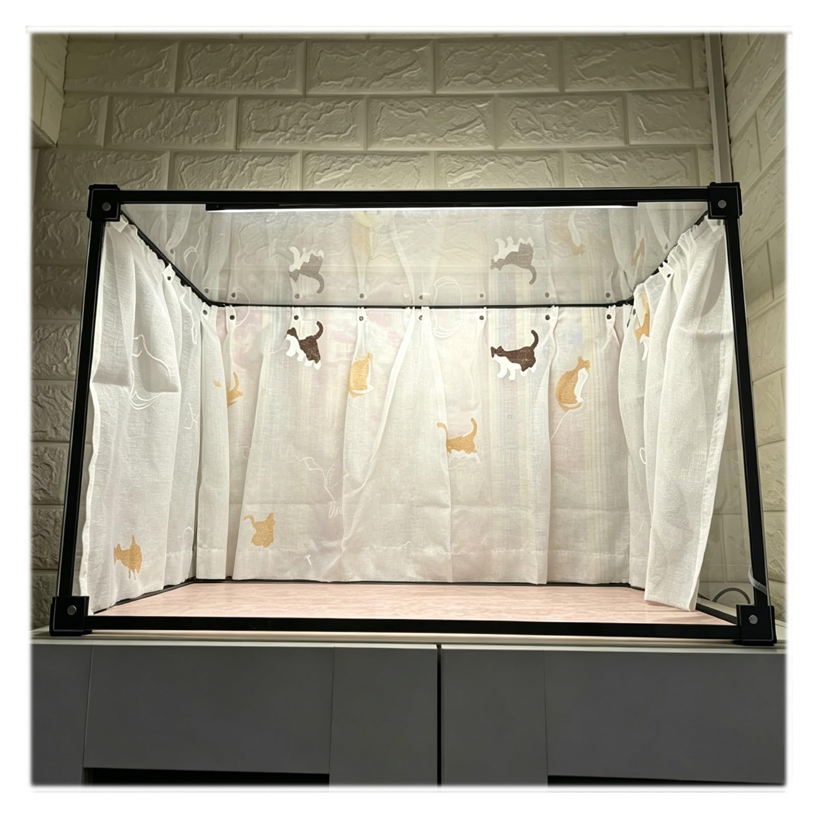 6x6x6 12x12x12 24x24x24 Inch Acrylic Display Case for Collectibles Assemble, Transparent Collector Presentation Box, Dustproof Acrylic Storage Exhibit Showase(8x8x8in/20x20x20cm)