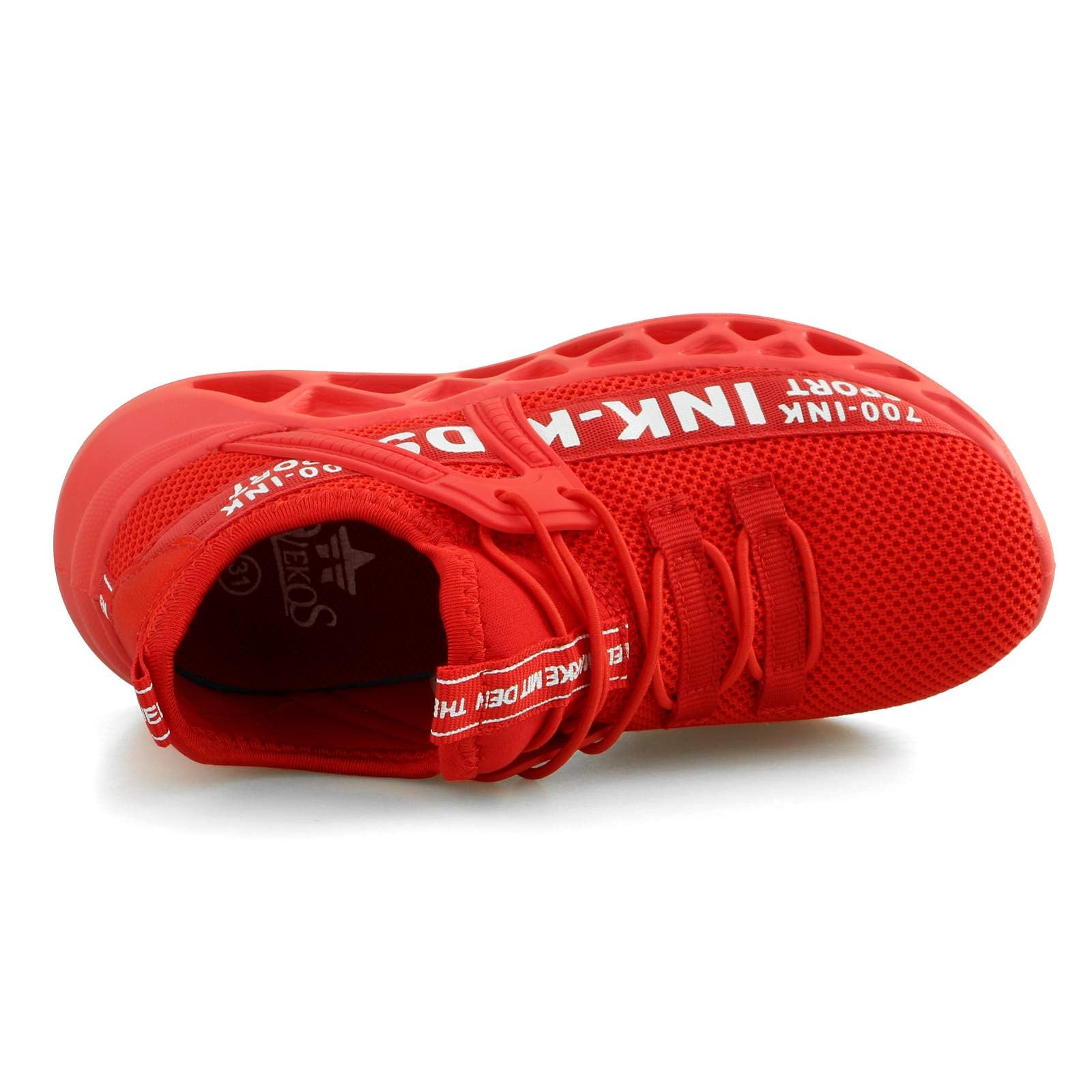 Basket Enfant Garcon Chaussures de Course Runing Sneakers Chaussures de Sport Filles Légère Outdoor EU26-39