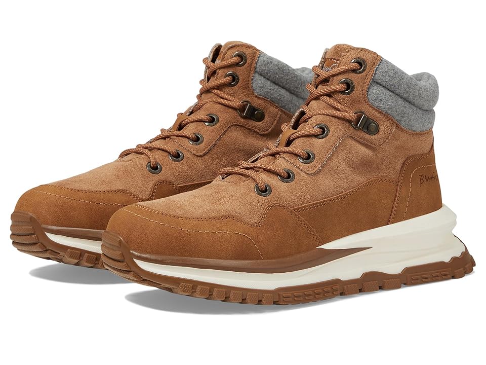 Blowfish Malibu Lodge (Tan Ranger/Microsuede/Flannel) Women's Shoes INTERNATIONAL SHIPPING
