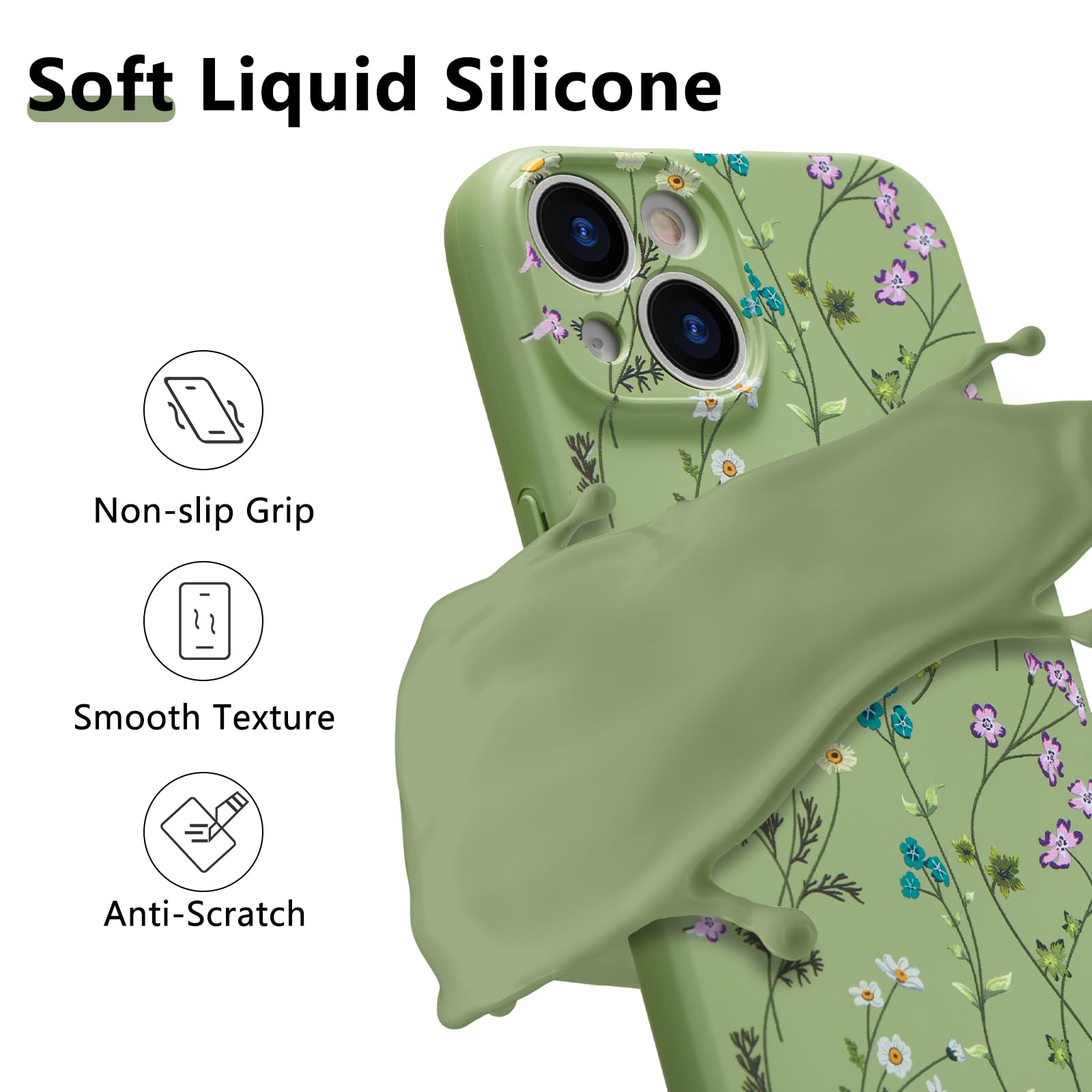 RALEAVO Flower Case for iPhone 14 - Image 2