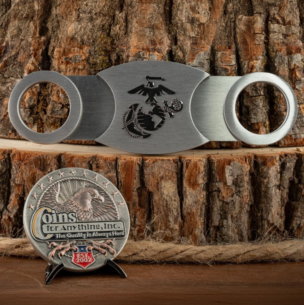 Marine Corps Cigar Cutter, Closed Back Design image 5
