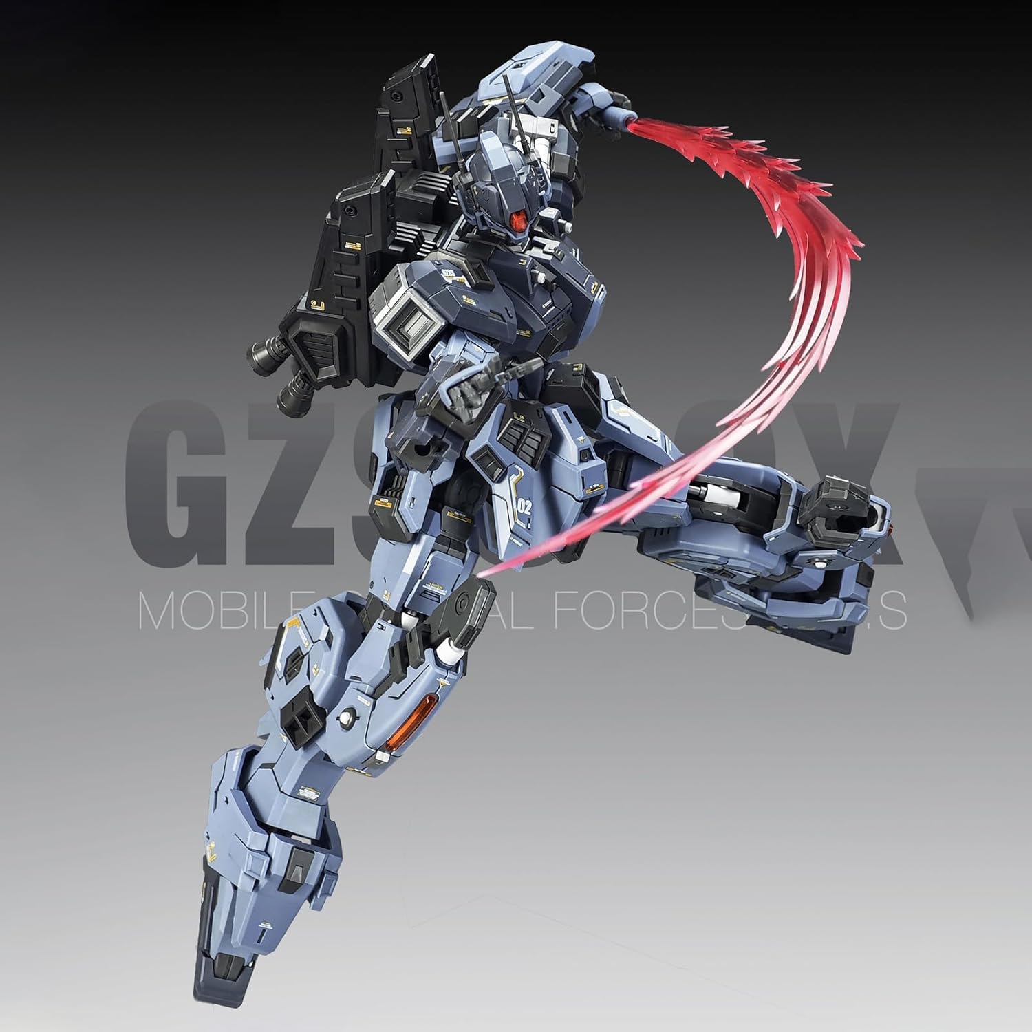 Amazon | SYXLCYGJ ZZA 1/100 GZSS-OX グス GUS 高さ約21cm 色分け済み