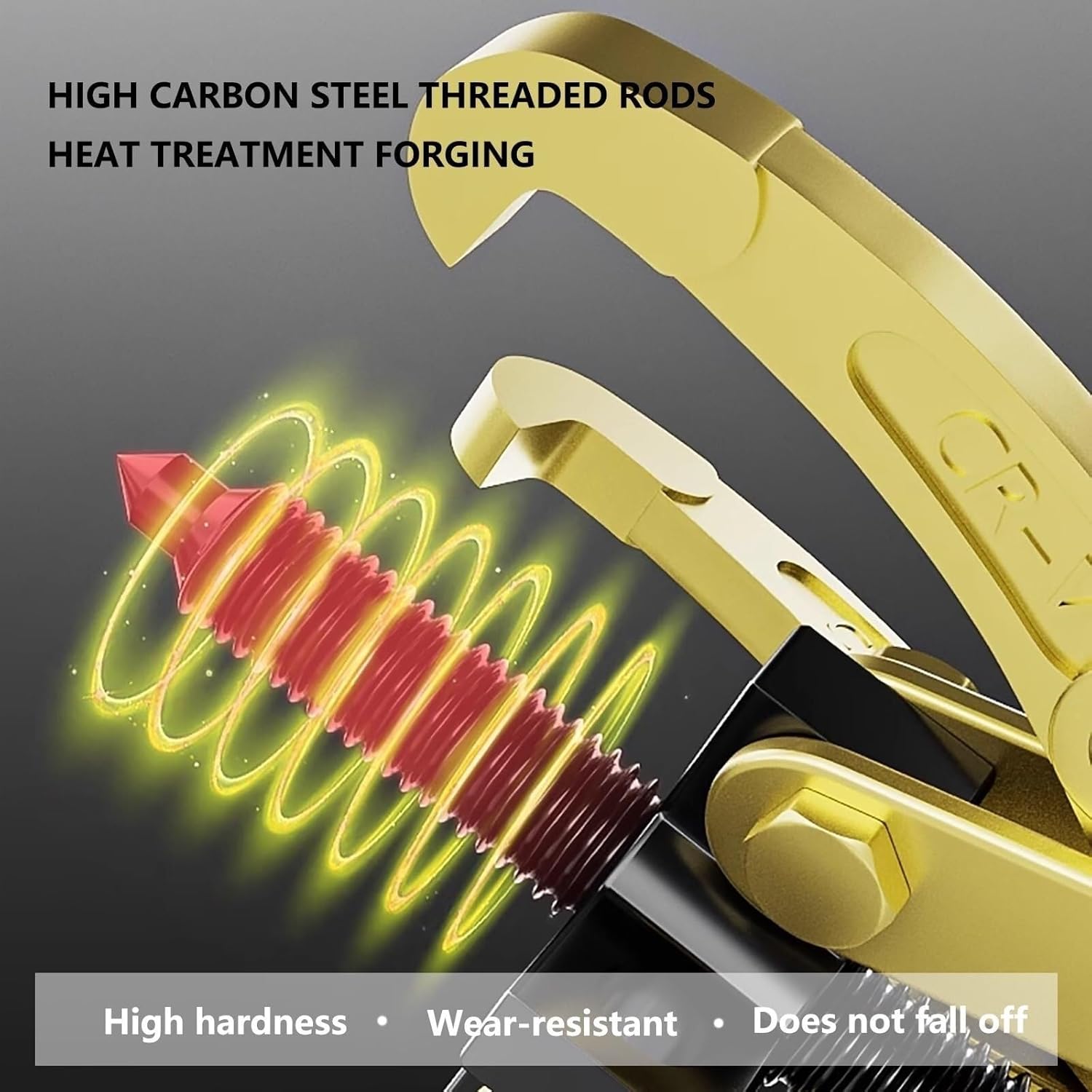 Heavy Duty Carbon Steel Gear Removal Tool, 3 jaw or 2 jaw Puller for Removing Pulleys, Gears, Bearings, flywheels(4in/1.5T)