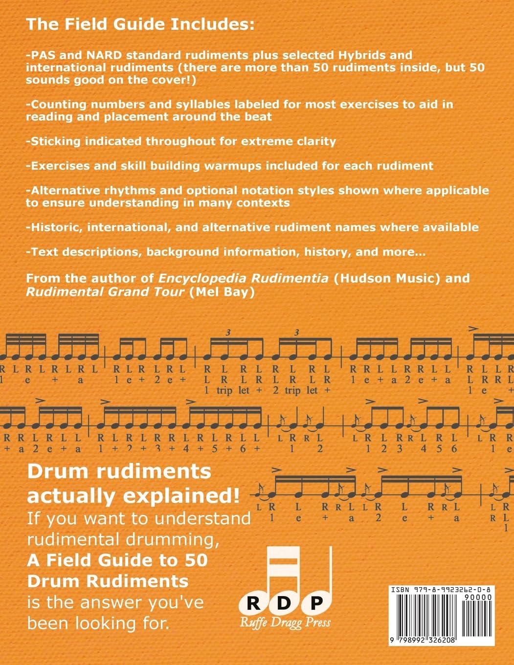 A Field Guide to 50 Drum Rudiments