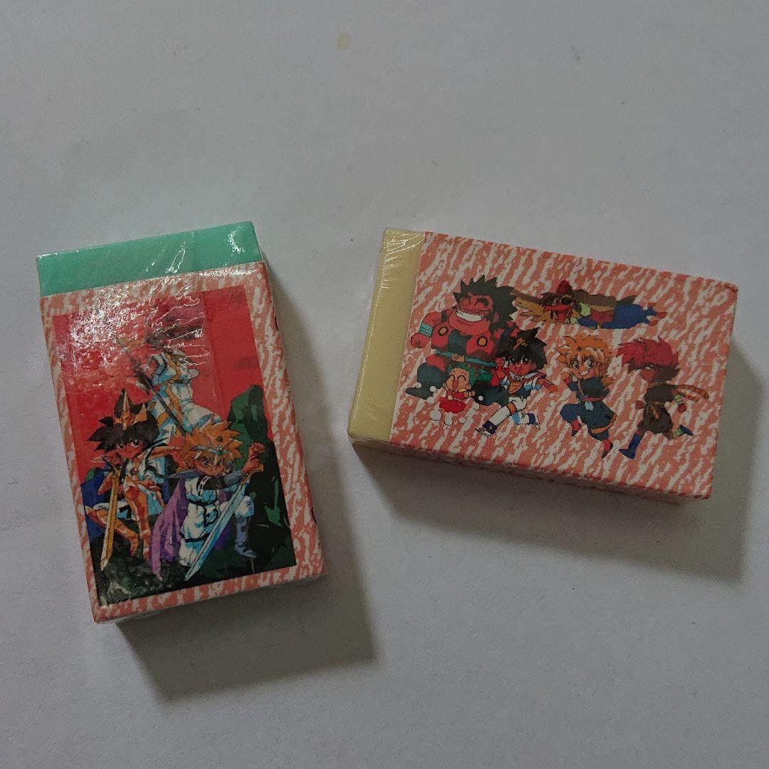 魔神英雄伝ワタル 消しゴム フィギュア 2セット 新品未開封