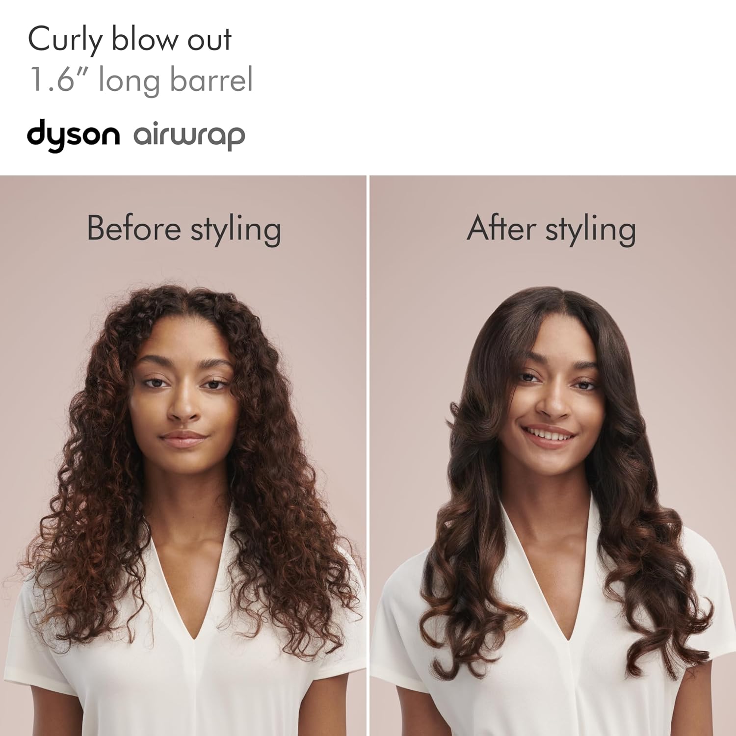 Dyson Airwrap™ 1.6" long barrel Black/Rosé - Image 3