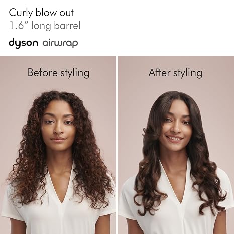 Dyson AirwrapTM 1.6 long barrel Black/Rose