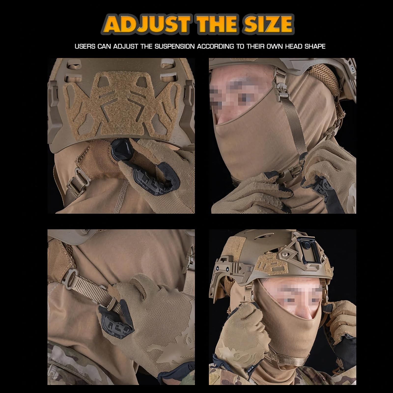 Helmpolsterung, Interner Ersatz, Airsoft-Helm-Memory-Schaumstoffpolster