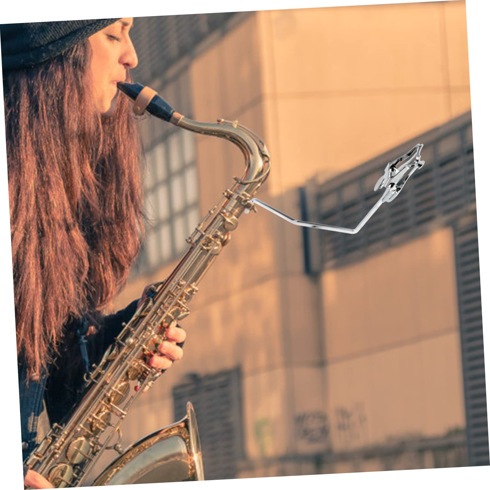 4stücke Stabiler Metallplatten-saxophon Notenhalter Tragbarer Klemmbereich Für Alt-saxophon Für Musiker Einfache Handhabung Und Design Schützt Ihre Notenblätter