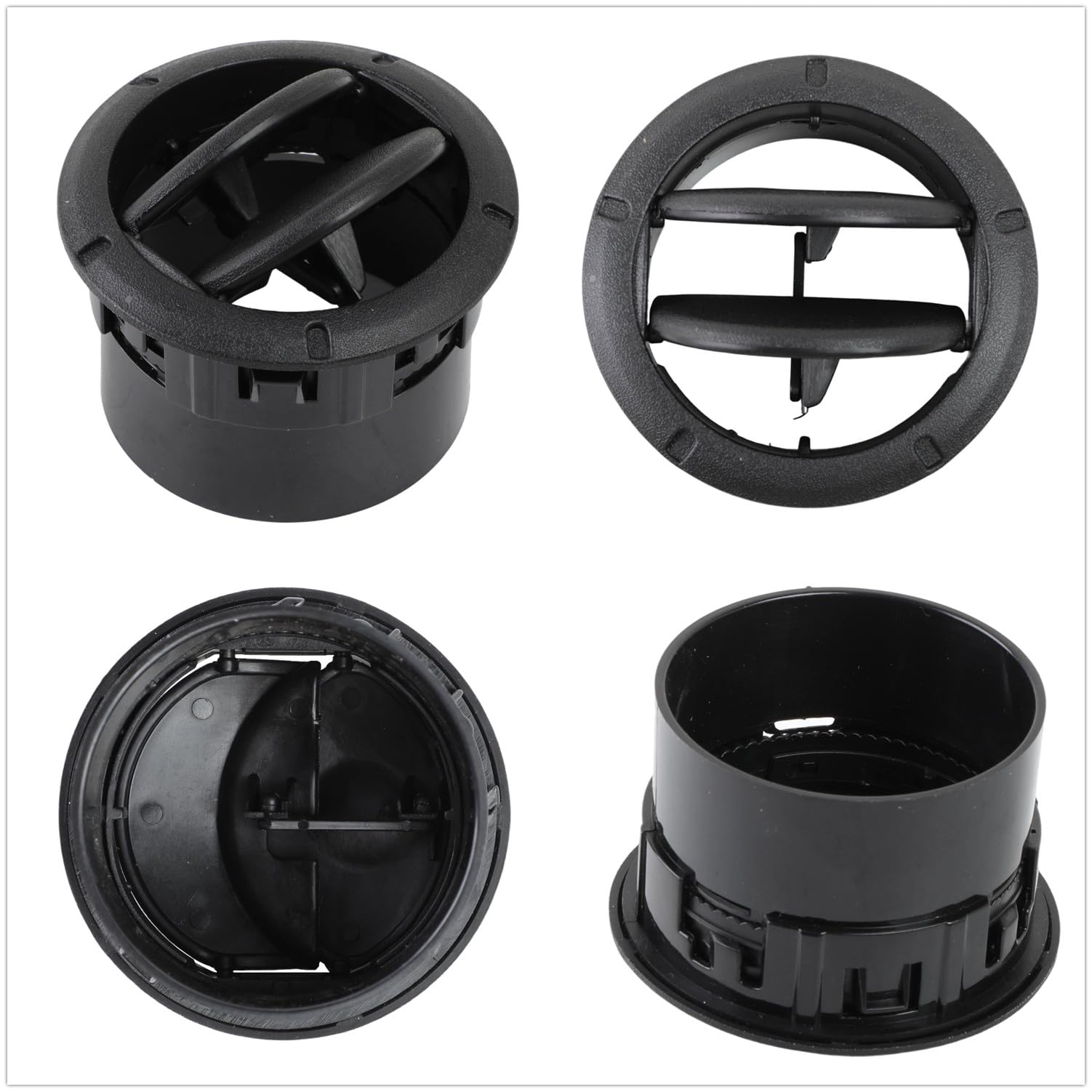 YAOPEI 4x Rejilla de ventilación de aire acondicionado para Duster Logan Sandero Master 3 Movano B NV400 8200212480