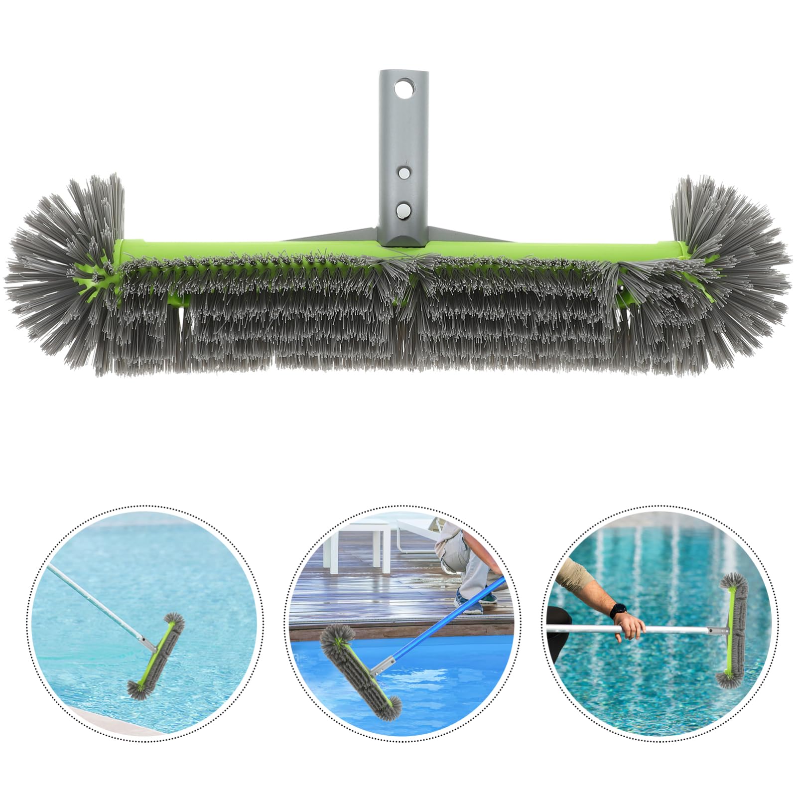 Abaodam Tête de Brosse de Rechange pour Piscine en Plastique Brosses de Nettoyage Efficaces, Accessoire pour Paroi de Piscine, Solide et Performant, pour Sandales Femme