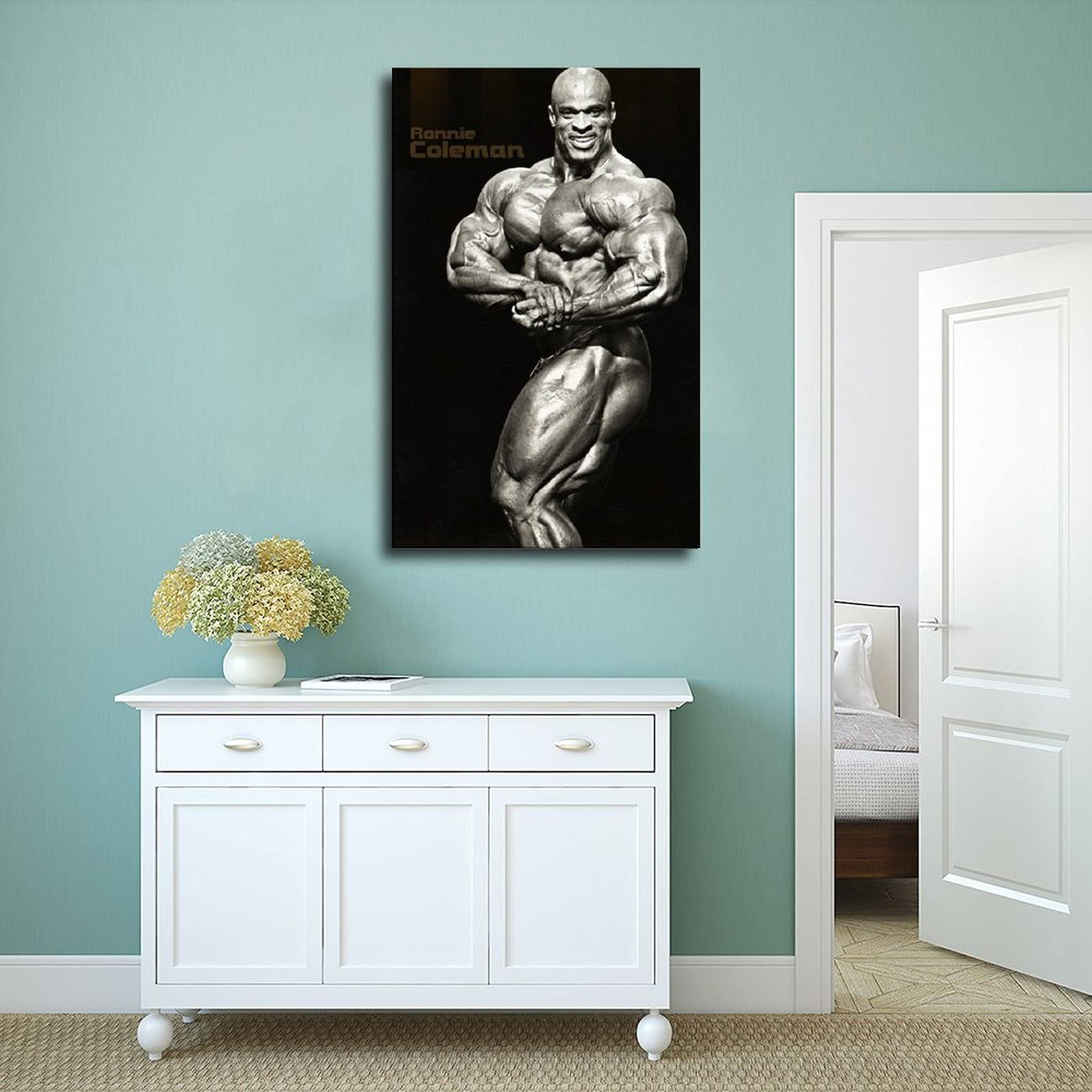 Poster Ronnie Coleman De Différentes Tailles - Décoration Murale Motivante Pour Entraînement Musculaire - J05125