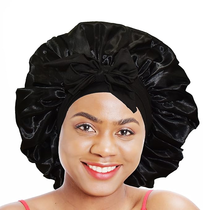 QUEEN Silk for Sleeping Satin Hair Adjustable Large