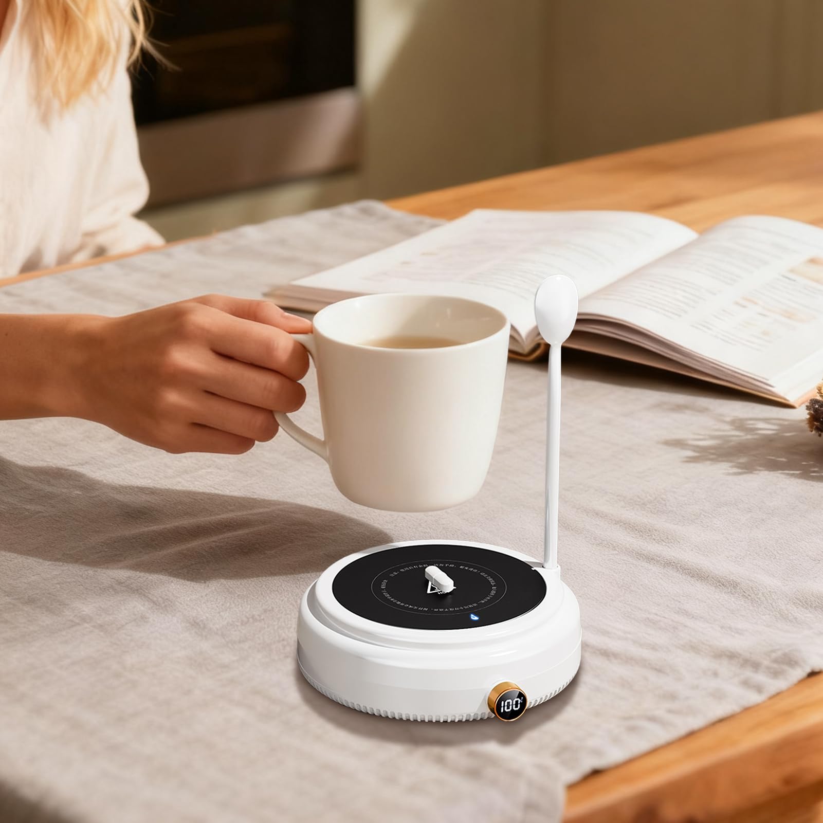 Calentador de Taza de Café Calentamiento Rápido Y Silencioso