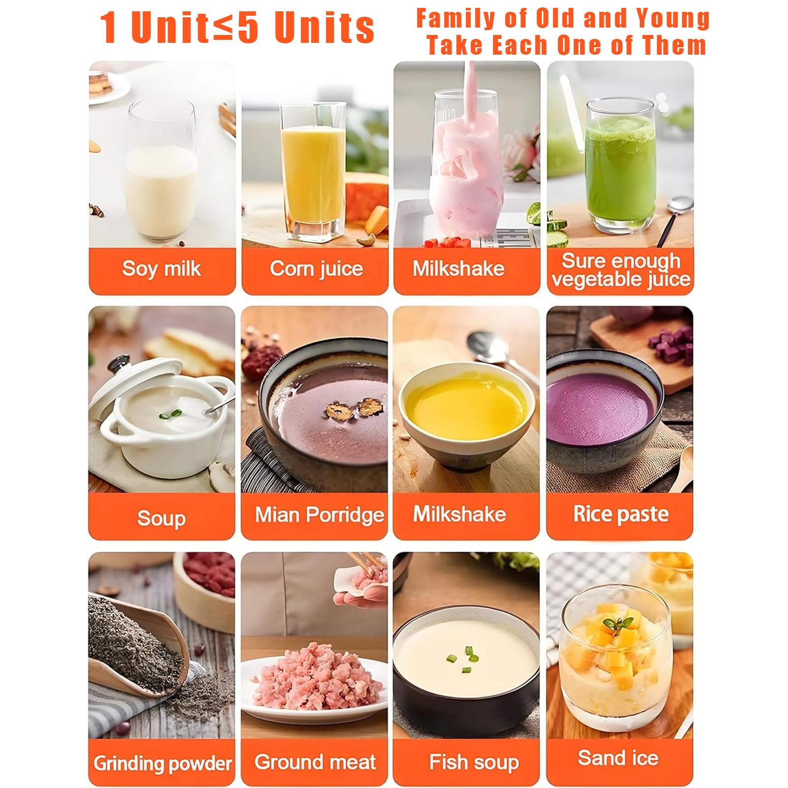 Macchina per Latte di Soia e Noci 1,2L, Latte di Mandorla e Avena con 12 Lame, Latte Vegetale Veloce in 5 Minuti, Autopulente, Timer 24h & Mantieni Caldo, Display LED, Uso Domestico e Familiare