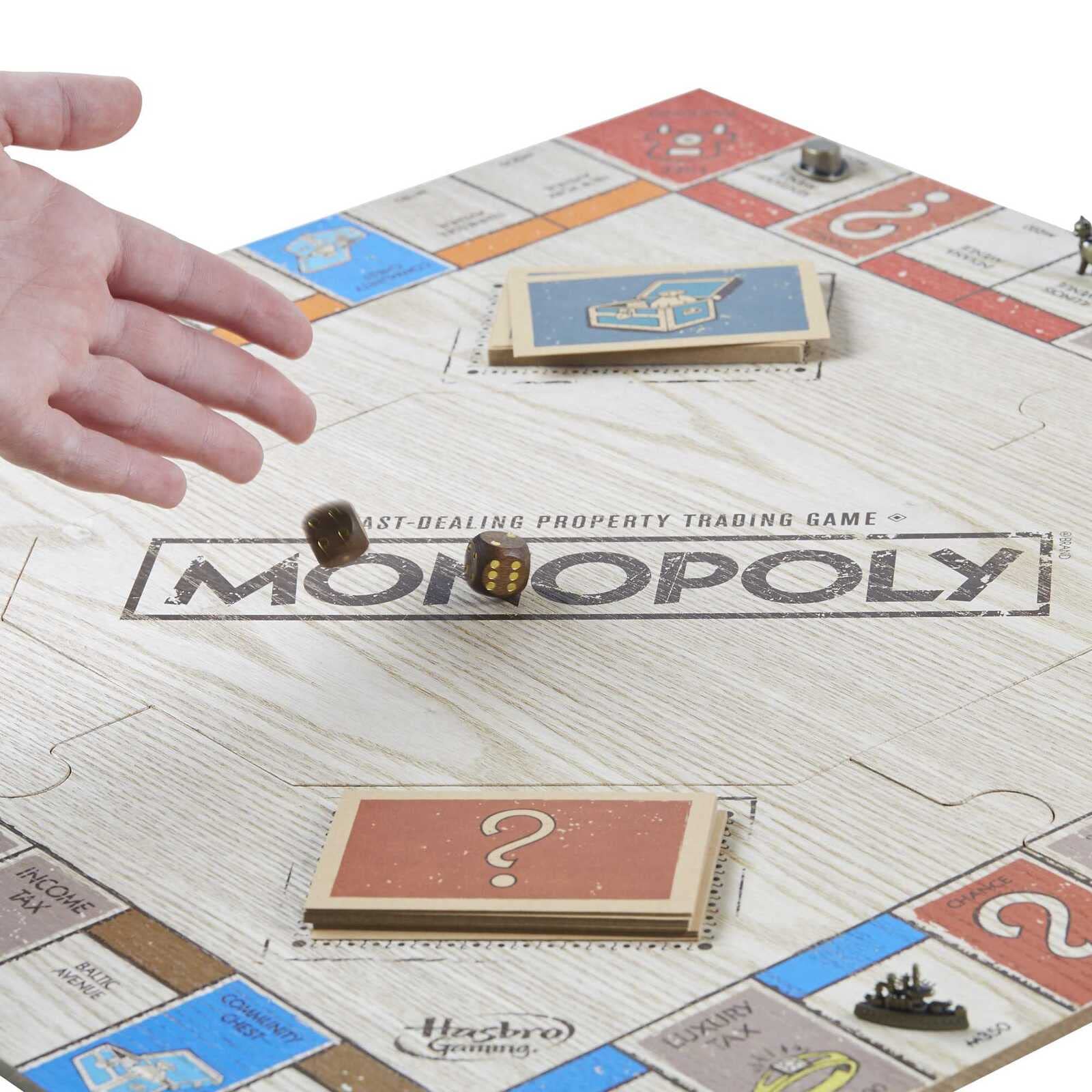 Hasbro Gaming Monopoly Spiel Rustic Series Edition (englische Version)