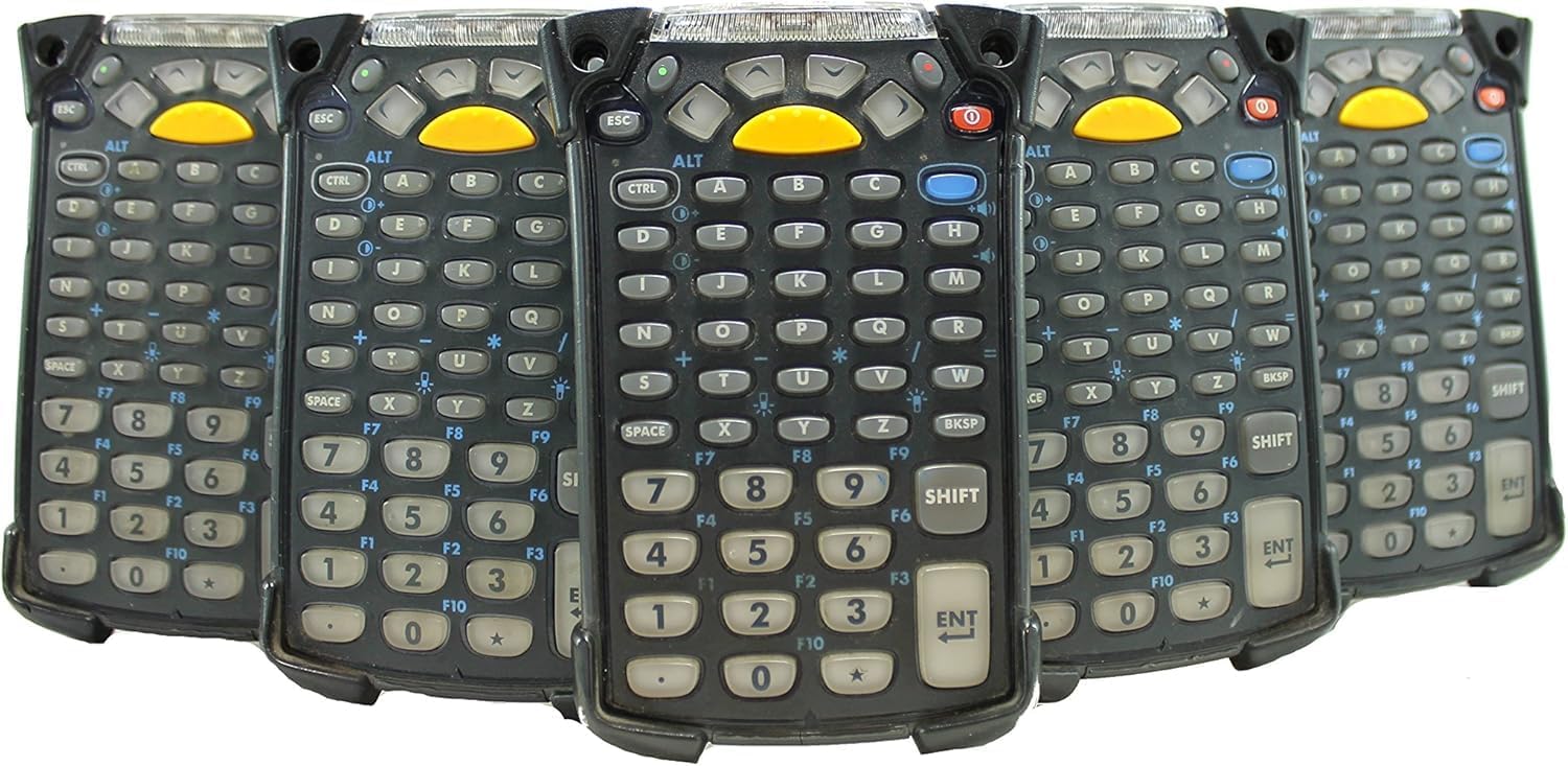 Pack of 5 x 21-79512-01 keypads - Works with The MC9090 - MC9190 - MC92N0-53 Key Standard Enter Keyboard