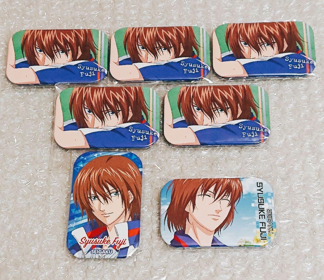 Amazon.co.jp: テニスの王子様 まるかく 缶バッジ 不二周助 Y9K9 : ホビー