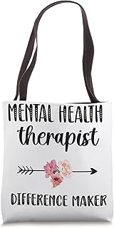 Mental Health Therapist Difference Maker Tote Bag