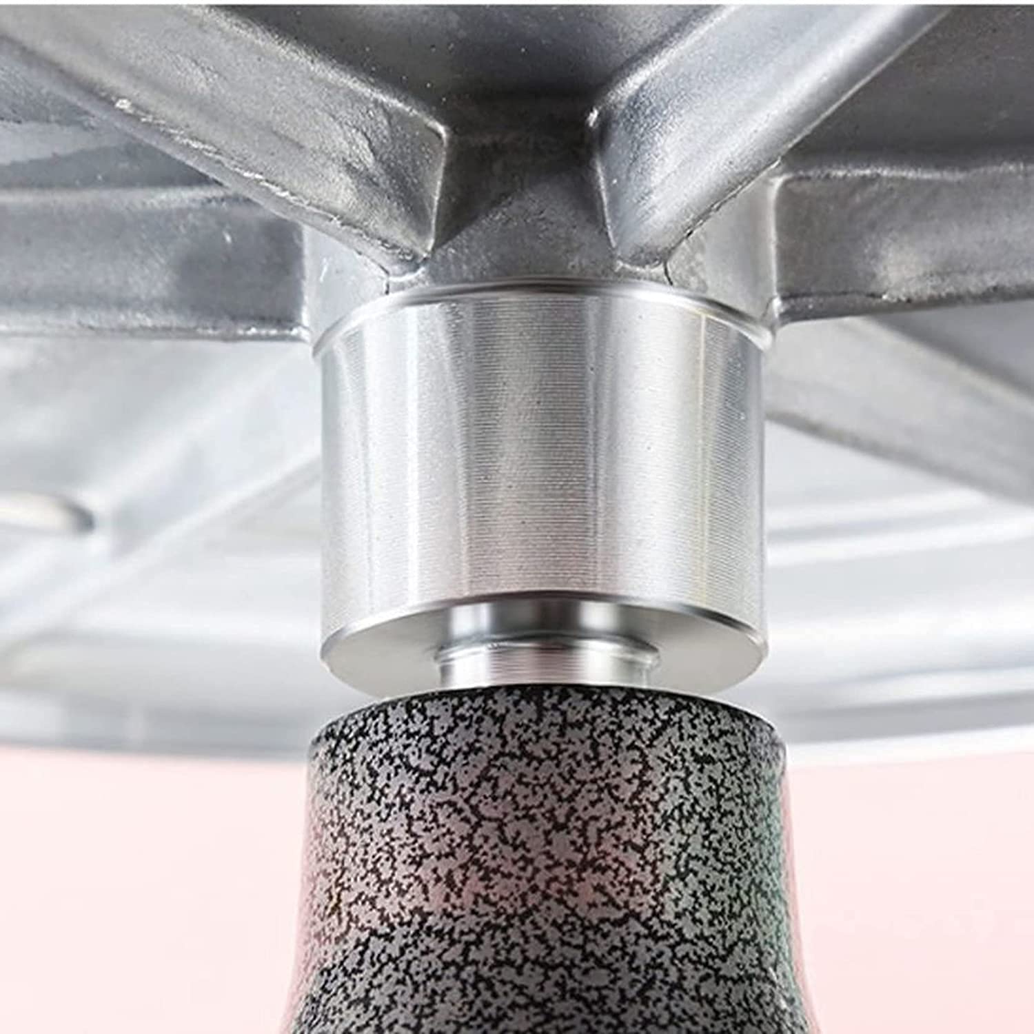 Gramofon do ciasta obrotowy stojak na ciasto ze stopu aluminium z antypoślizgowym gumowym dnem do ciasta narzędzia do pieczenia babeczek artykuły do ciasta gramofon (kolor: srebrny, rozmiar: 10 cali)