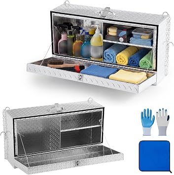 Livestock Hanging Show Box Heavy Duty Aluminum, 28" x 16" x 10"