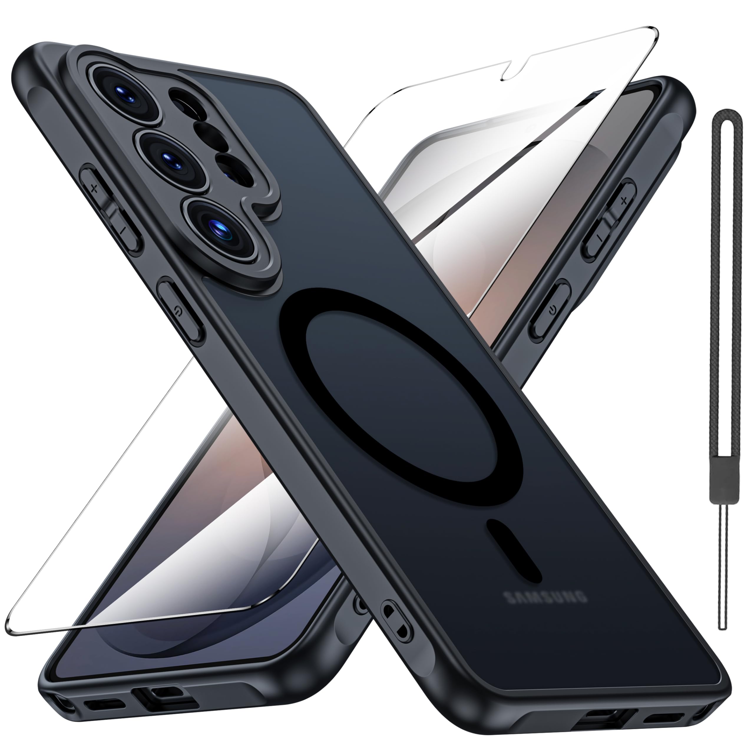 Amazon.co.jp: for Samsung Galaxy S26 Ultra ケース【強化フィルム 