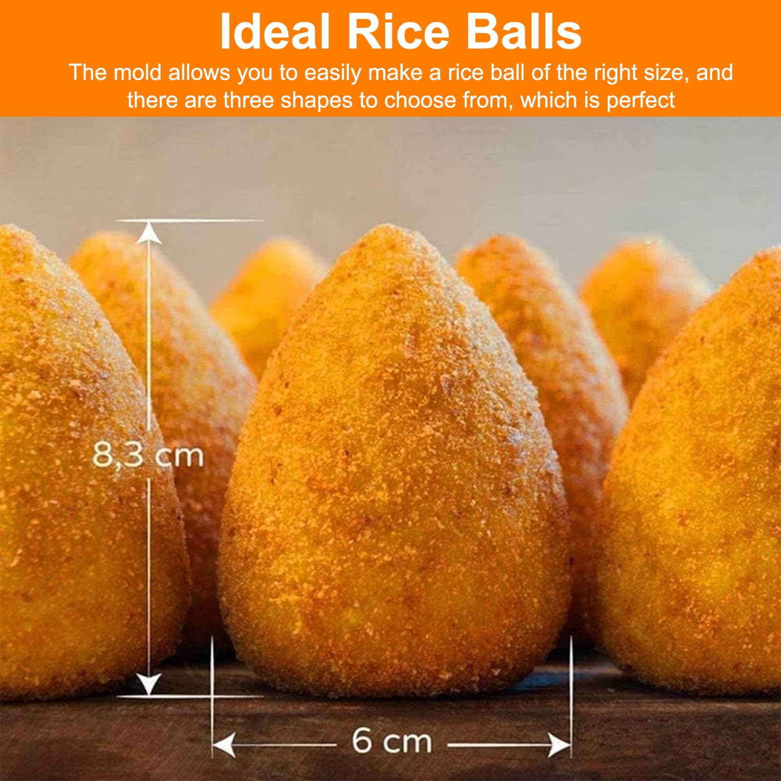 Ensemble de 3 moules à boules de riz pour onigiri japonais – Hungry Ninja