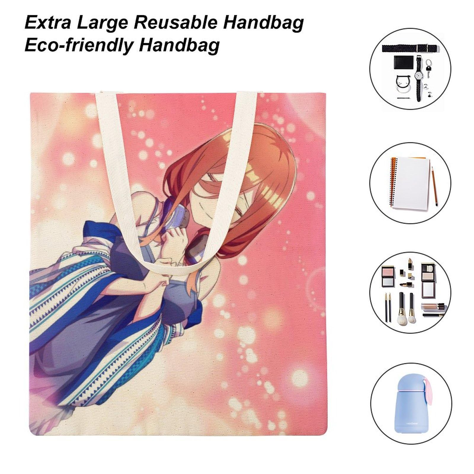 Amazon.co.jp: 五等分の花嫁 中野三玖 トートバッグ キャンバス 大容量