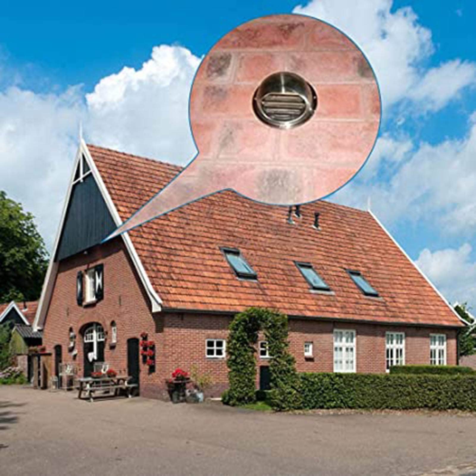 Amazon.co.jp: 換気口 換気用フード、丸型換気口 直径60/70/80/100/125