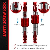 Vista 4 de 12kN (2697 lbs) Heavy Duty Carabiner Clips, for Securing Pets, Outdoor, Camping, Hiking, Hammock, Dog Leash Harness, Keychains