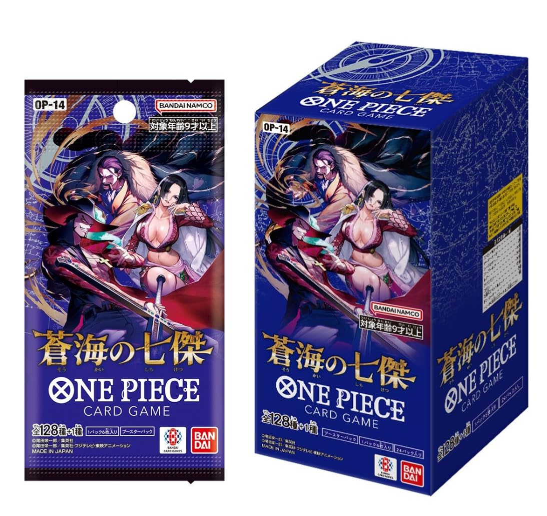 Amazon.co.jp: ONE PIECE カードゲーム OP-14 蒼海の七傑、ブースター