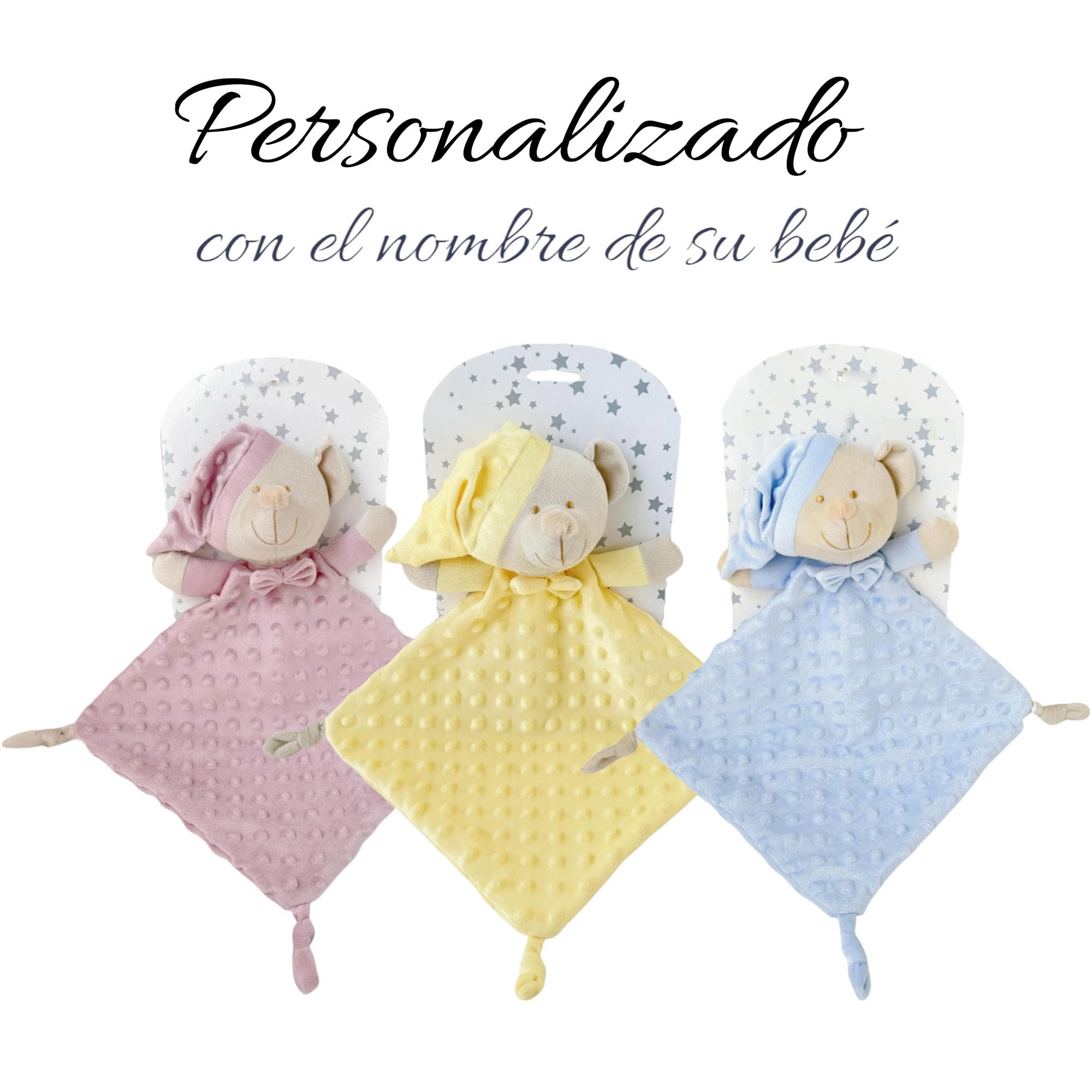 Variouss Dou Dou Personalizado para Bebé, Muñeco Dou Dou Atrapasueños, Regalo bebé con Nombre Bordado