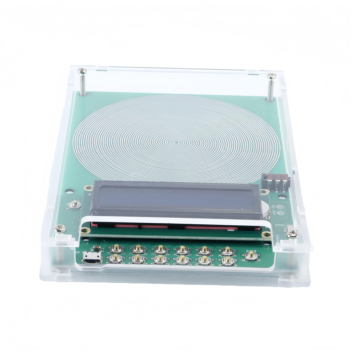 Generador de frecuencia Schumann de 7,83 Hz, 0,01 Hz, 30;000 Hz, ajustable, con funda y cable USB para Calma el cuerpo y la mente