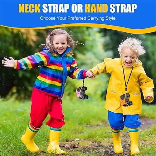 Miniatura 2 de Binoculares para niños, binoculares compactos de alta resolución de 8 x 21, juguetes para niños y niñas de 3 a 12 años, regalos de campamento,