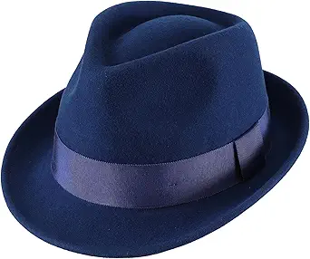 Home Prefer Men's Wool Felt Winter Fedora Hat