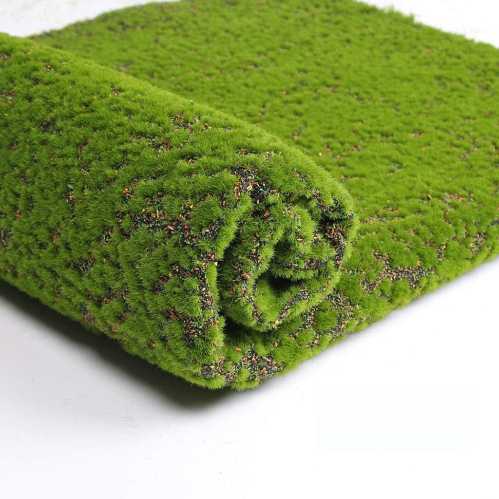 Artificial Grass Turf, Fake Moss Grass Rug, Outdoor Carpet Simulation P ts Decor Green (Color)