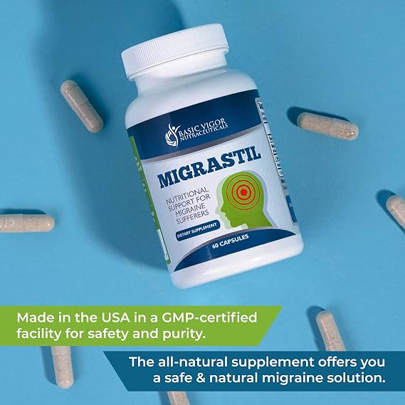 Migraine Stick & Migrastil Migraine Relief Capsules Bundle