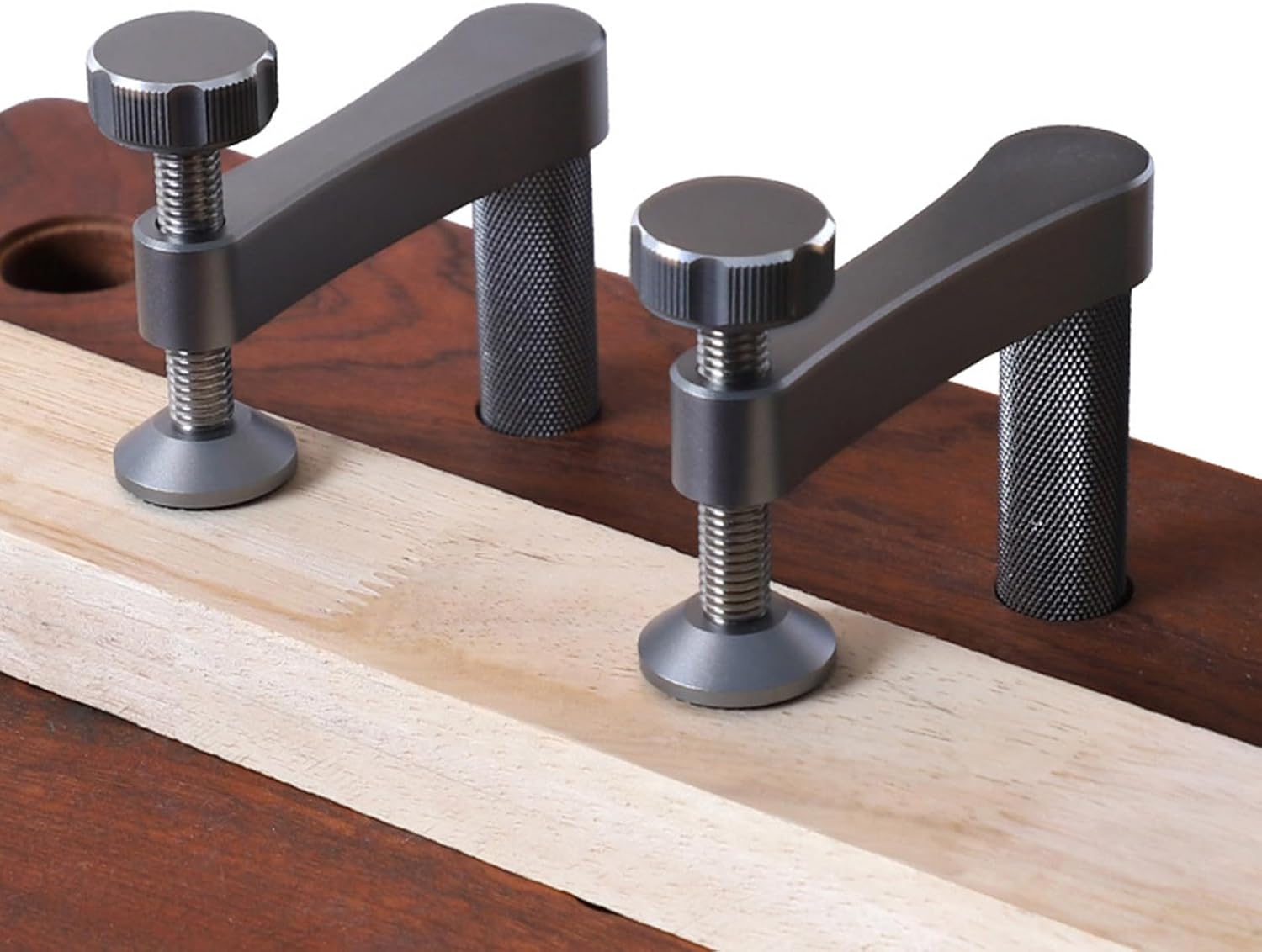 Woodworking Quick Acting Hold Down Clamp Woodworking Benches Dog Clamp Fast Fixed Clip Tool For 19mm Holes