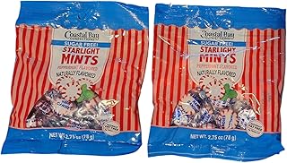 Coastal Bay Sugar Free Starlight Mints; Peppermint (2 Packs)