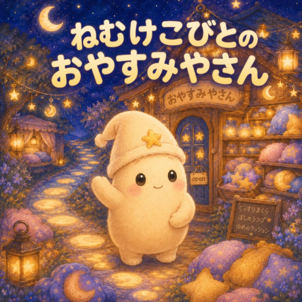 ねむれないこ、もうよるですよ: ねむけこびとの おやすみやさん