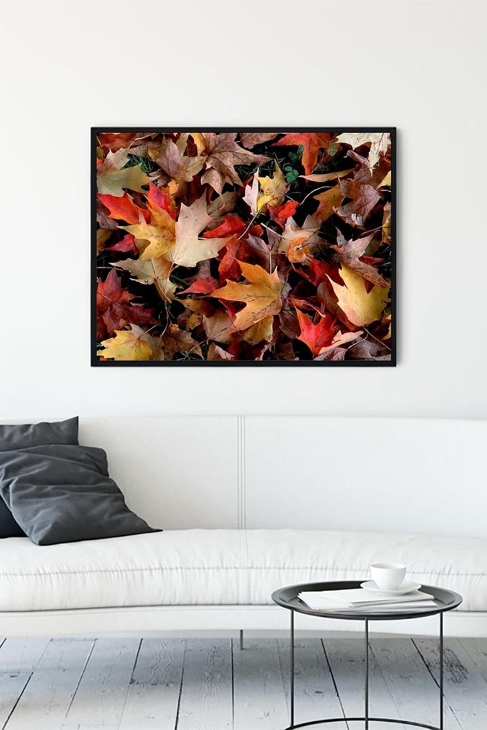 Postermanya (pster12268) Sonbahar Manzara Çerçeveli Tablo 3 (30 X 40cm)