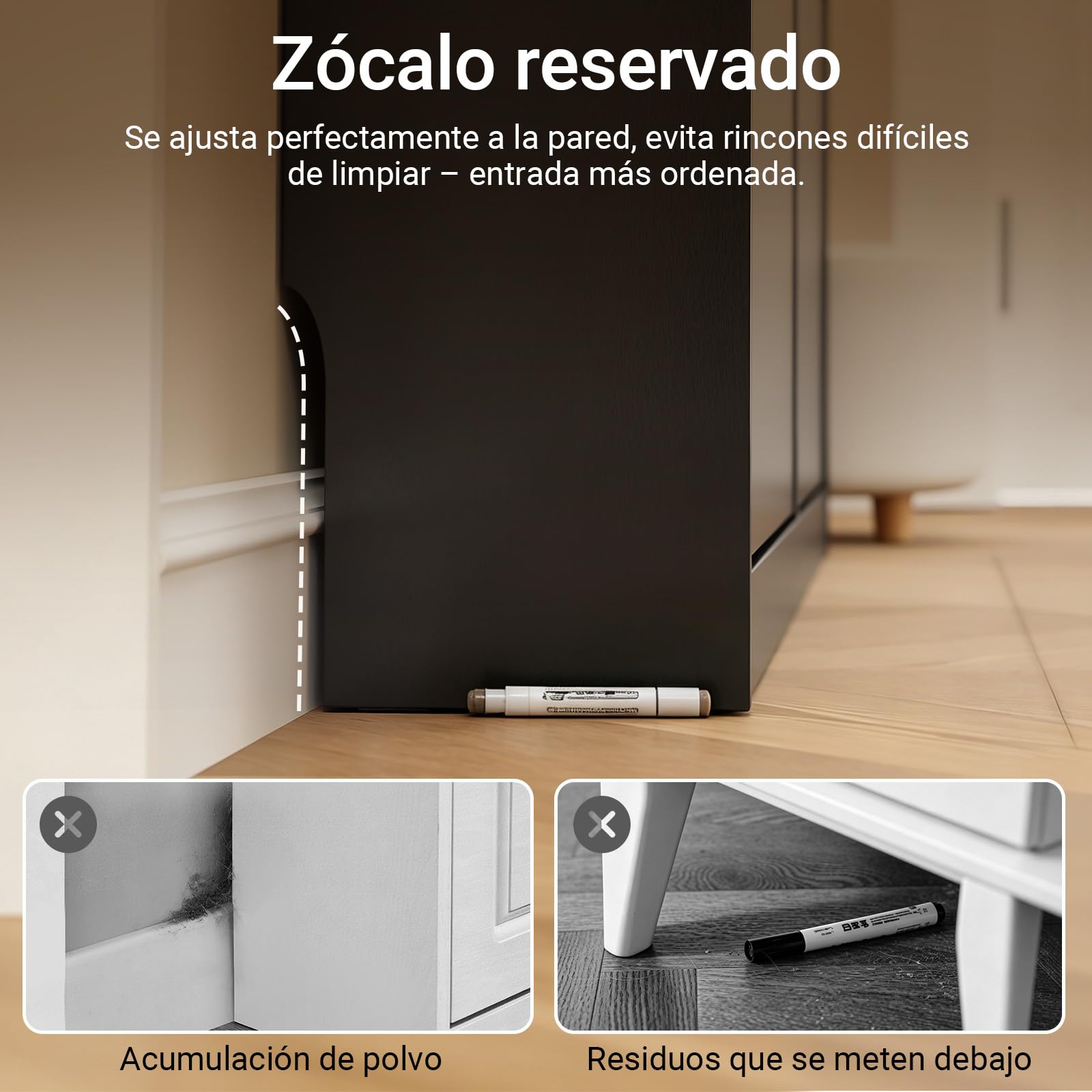 SoBuy Zapatero con 4 Abatibles y 2 Cajones 19 cm Entrada | Gran capacidad de almacenaje, diseño estrecho ideal para pasillo, recibidor y apartamentos pequeños, FSR169-SCH