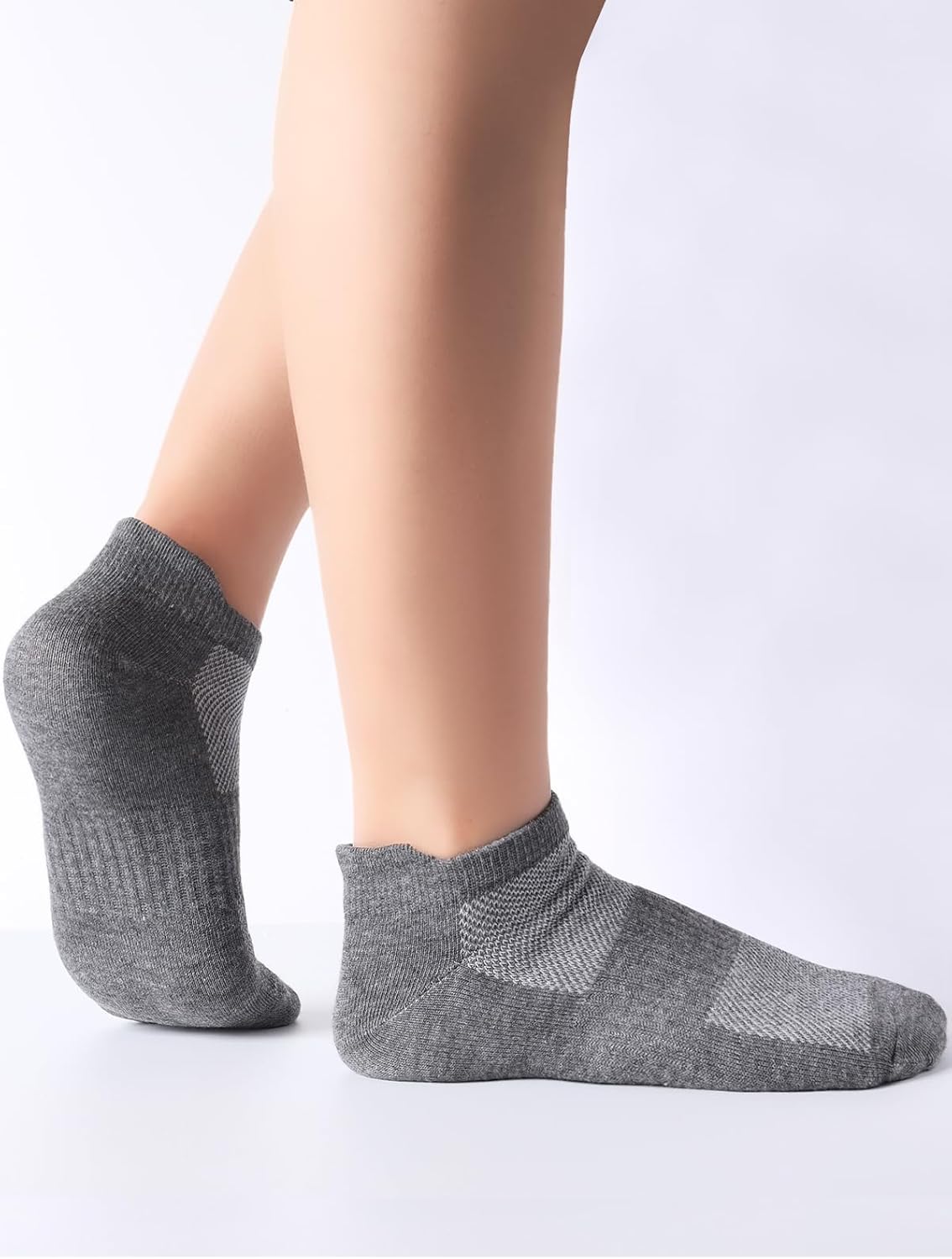 10 Pairs Kids Socks for Boys Girls Ankle Athletic Low Cut Socks Half Cushioned Crew Cotton No Show Socks