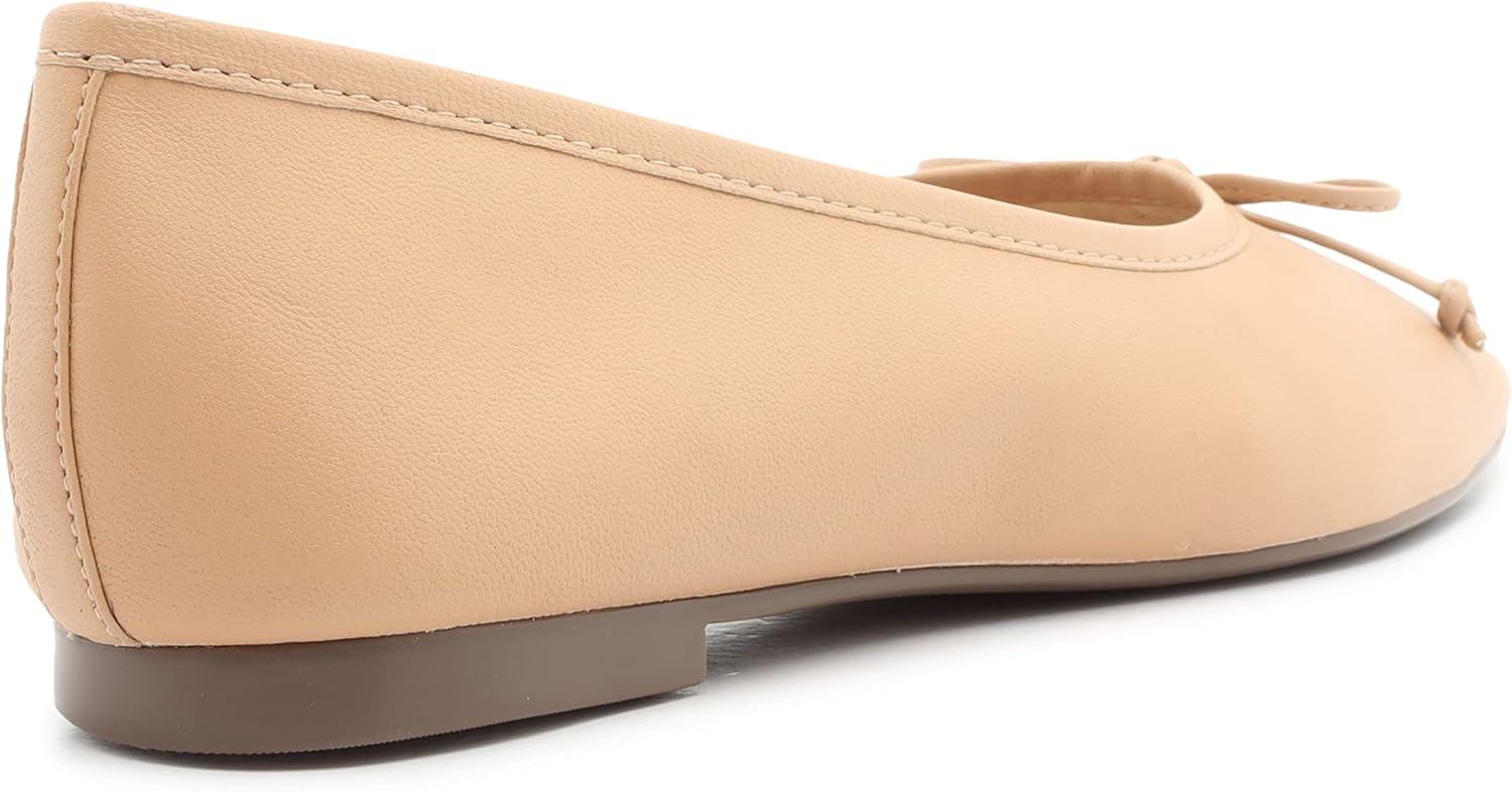 SCHUTZ Women's Ballerina Arissa Bow Leather Flat